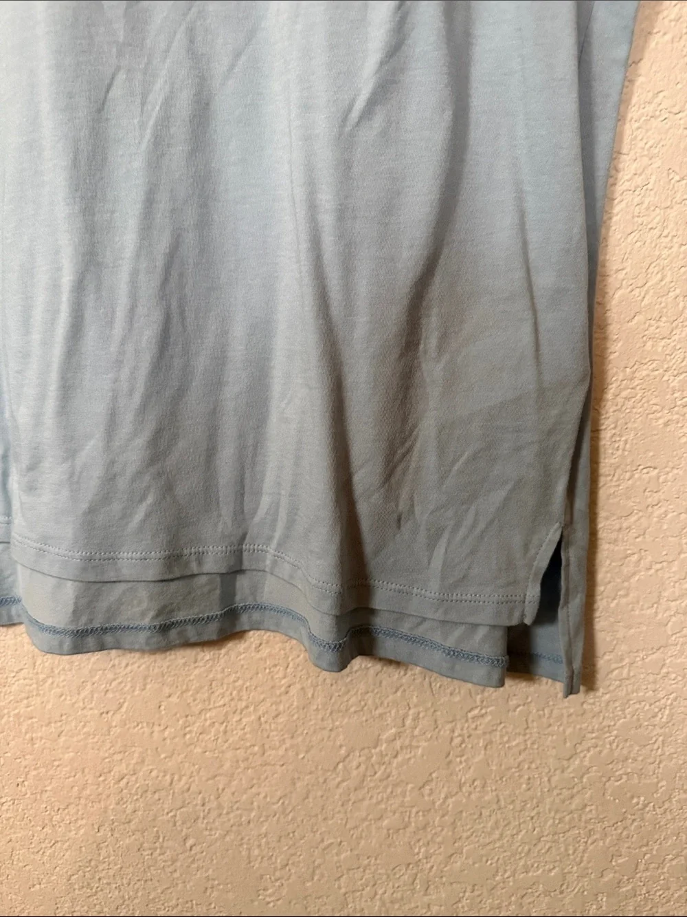 Michael Kors Sky Blue Short Sleeve Logo Tee
